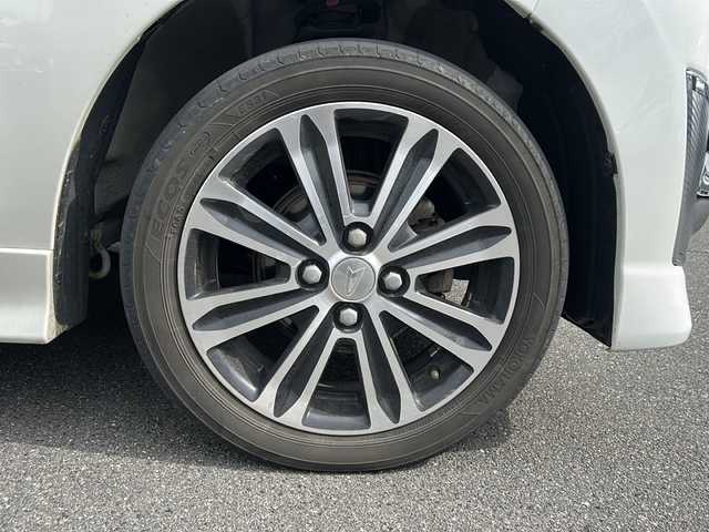 ダイハツ タント カスタム RS SA 長野県 2014(平26)年 11.8万km パールホワイトⅢ ・純正ディーラーオプションナビ/(CD/」DVD/Bluetooth/フルセグTV)/・純正フロアマット/・プッシュスタート/・両側パワースライドドア/・純正15インチアルミホイール