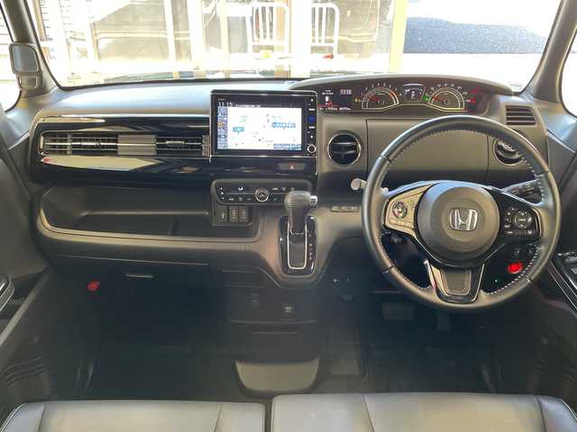 ホンダ Ｎ ＢＯＸ カスタム L ターボ 埼玉県 2021(令3)年 6.8万km プレミアムグラマラスブロンズP ホンダセンシング/純正メモリーナビ/　　CD/DVD/BT/フルセグ/バックカメラ/両側パワースライドドア/レーダークルーズコントロール/LEDオートライト/ハーフレザーシート/純正15インチアルミホイール/パドルシフト/社外ETC