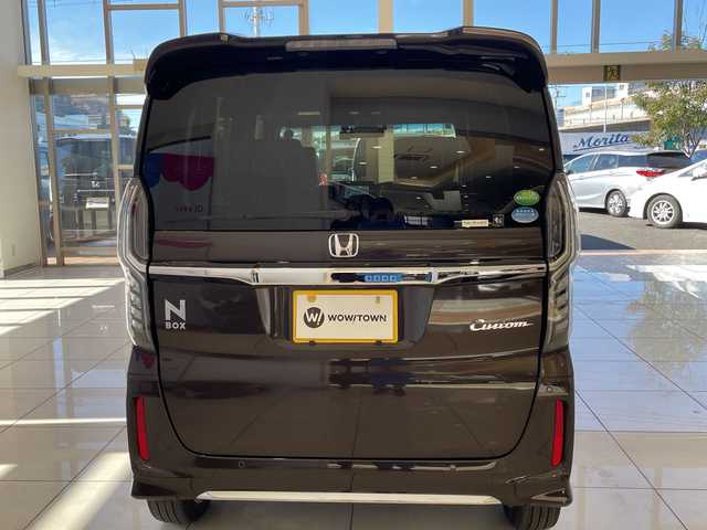 ホンダ Ｎ ＢＯＸ カスタム L ターボ 埼玉県 2021(令3)年 6.8万km プレミアムグラマラスブロンズP ホンダセンシング/純正メモリーナビ/　　CD/DVD/BT/フルセグ/バックカメラ/両側パワースライドドア/レーダークルーズコントロール/LEDオートライト/ハーフレザーシート/純正15インチアルミホイール/パドルシフト/社外ETC