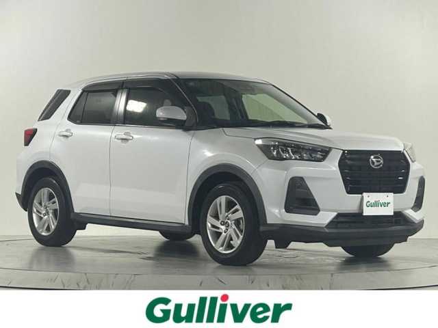 ダイハツ ロッキー X 佐賀県 2020(令2)年 3.9万km シャイニングホワイトパール カロッツェリア製7インチナビ/AM/FM/CD/DVD/BT/USB/SD/フルセグTV/衝突被害軽減ブレーキ/前後コーナーセンサー/バックカメラ/ビルトインETC/前後ドライブレコーダー/純正16インチアルミホイール/フロアマット/LEDヘッドライト/スマートキー/スペアキ―