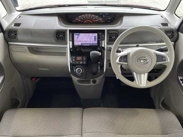 ダイハツ タント X SA Ⅲ 愛媛県 2017(平29)年 4.5万km ファイアークォーツレッドM ワンオーナー/純正ナビ/・Bluetooth/・フルセグTV/・バックカメラ/・DVD再生/片側スライドドア/ETC/ドライブレコーダー/Wエアバック/スマートキー/・スペアキー/プッシュスタート/アイドリングストップ/ハロゲンヘッドライト/USB端子/オートライト/ISO FIX/ドアバイザー/純正フロアマット