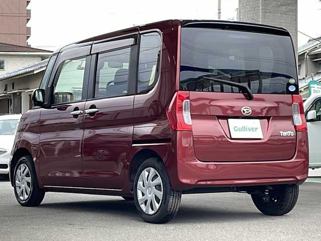 ダイハツ タント X SA Ⅲ 愛媛県 2017(平29)年 4.5万km ファイアークォーツレッドM ワンオーナー/純正ナビ/・Bluetooth/・フルセグTV/・バックカメラ/・DVD再生/片側スライドドア/ETC/ドライブレコーダー/Wエアバック/スマートキー/・スペアキー/プッシュスタート/アイドリングストップ/ハロゲンヘッドライト/USB端子/オートライト/ISO FIX/ドアバイザー/純正フロアマット