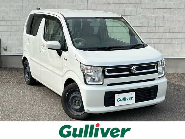 スズキ ワゴンＲ HYBRID FX 福島県 2018(平30)年 4.5万km ピュアホワイトP