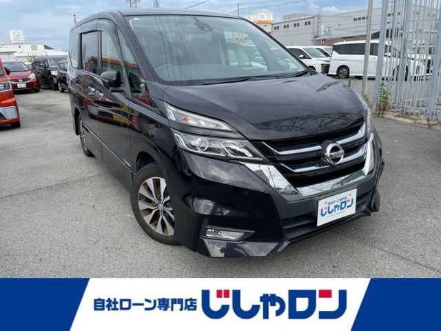日産 セレナ ハイウェイスター プロパイロットED 兵庫県 2016(平28)年 14.4万km ダイヤモンドブラック (株)IDOMが運営する【じしゃロン姫路店】の自社ローン専用車両になります。こちらは現金またはオートローンご利用時の価格です。自社ローンご希望の方は別途その旨お申付け下さい/フルセグテレビ/バックカメラ/アイドリングストップ/両側パワースライドドア/クルーズコントロール/プッシュスタート