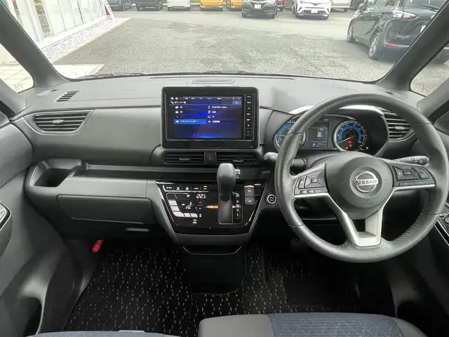 日産 ルークス HWS Gターボ プロパイロットED 福岡県 2022(令4)年 2.7万km チタニウムグレーメタリック 純正9インチディスプレイオーディオ/　（Apple CarPlay/Bluetooth/HDMI）/プロパイロット/両側パワースライドドア/ハンズフリースライドドア/アラウンドビューモニター/前後ドライブレコーダー/純正15インチアルミホイール/横滑り防止装置/レーンキープアシスト/電動パーキングブレーキ/オートホールド/電格ミラー/プッシュスタート/ステアリングスイッチ/純正フロアマット