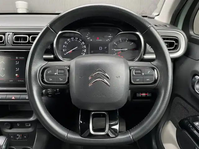 シトロエン Ｃ３ シャイン 長野県 2019(平31)年 2.9万km 緑 レーンキープアシスト /ブラインドスポットモニター /AppleCarPlay /MirrorLink /クルーズコントロール /ディスプレイオーディオ /bluetooth /バックカメラ /インテリジェントハイビーム /ドラレコ /ETC /Sモード/スノーモード