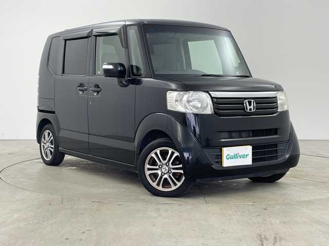 ホンダ Ｎ ＢＯＸ ＋ G Lパッケージ 兵庫県 2013(平25)年 9.1万km クリスタルブラックパール ・社外HDDナビ【AVIC-ZH007】/（CD/DVD/HDD/SD/BT/TV)/・ETC/・片側パワースライドドア/・純正14インチアルミホイール