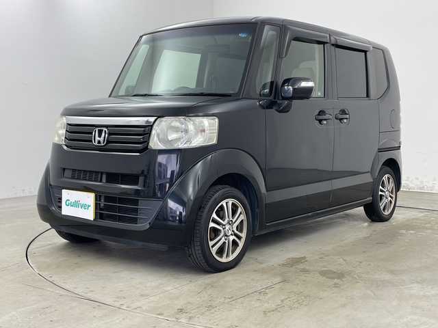 ホンダ Ｎ ＢＯＸ ＋ G Lパッケージ 兵庫県 2013(平25)年 9.1万km クリスタルブラックパール ・社外HDDナビ【AVIC-ZH007】/（CD/DVD/HDD/SD/BT/TV)/・ETC/・片側パワースライドドア/・純正14インチアルミホイール