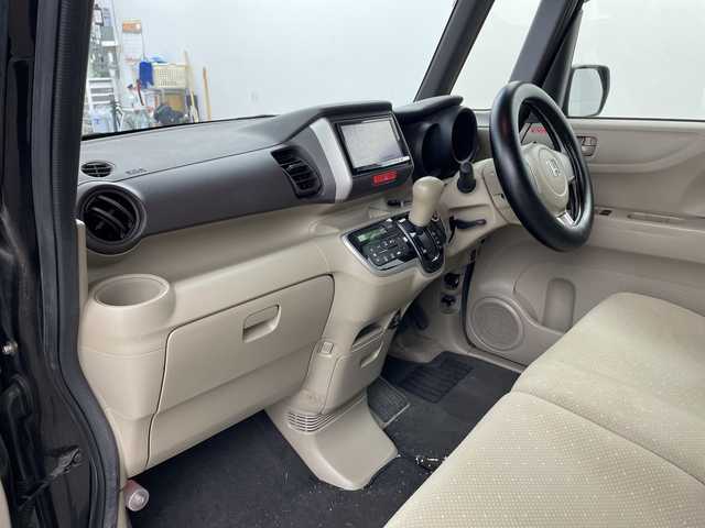 ホンダ Ｎ ＢＯＸ ＋ G Lパッケージ 兵庫県 2013(平25)年 9.1万km クリスタルブラックパール ・社外HDDナビ【AVIC-ZH007】/（CD/DVD/HDD/SD/BT/TV)/・ETC/・片側パワースライドドア/・純正14インチアルミホイール