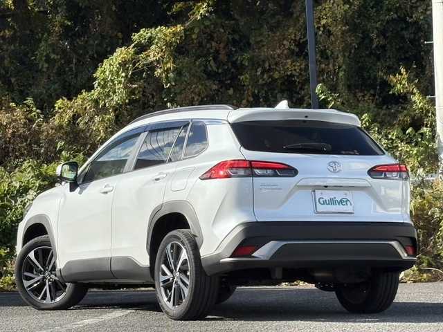 トヨタ カローラ クロス Z 大分県 2025(令7)年 0.2万km プラチナホワイトパールマイカ ワンオーナー /純正メモリーナビ/フルセグ /Bluetooth/純正LEDヘッドライト/オートライトコントロール/オートハイビームアシスト/ハーフレザーシート/パワーシート/シートヒーター/アダプティブクルーズコントロール/レーンキプアシスト/トヨタセーフティセンス/スマートキー/エンジンプッシュスタート/純正18インチアルミホイール