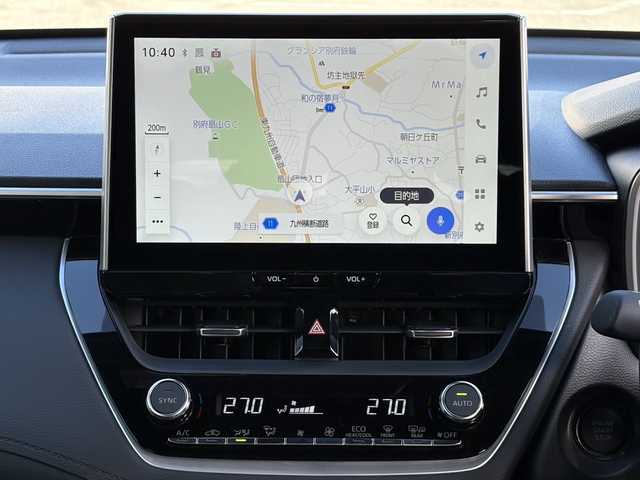 トヨタ カローラ クロス Z 大分県 2025(令7)年 0.2万km プラチナホワイトパールマイカ ワンオーナー /純正メモリーナビ/フルセグ /Bluetooth/純正LEDヘッドライト/オートライトコントロール/オートハイビームアシスト/ハーフレザーシート/パワーシート/シートヒーター/アダプティブクルーズコントロール/レーンキプアシスト/トヨタセーフティセンス/スマートキー/エンジンプッシュスタート/純正18インチアルミホイール