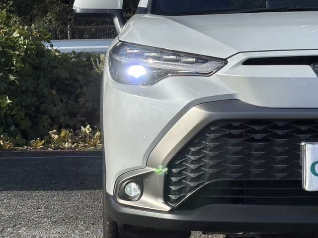 トヨタ カローラ クロス Z 大分県 2025(令7)年 0.2万km プラチナホワイトパールマイカ ワンオーナー /純正メモリーナビ/フルセグ /Bluetooth/純正LEDヘッドライト/オートライトコントロール/オートハイビームアシスト/ハーフレザーシート/パワーシート/シートヒーター/アダプティブクルーズコントロール/レーンキプアシスト/トヨタセーフティセンス/スマートキー/エンジンプッシュスタート/純正18インチアルミホイール