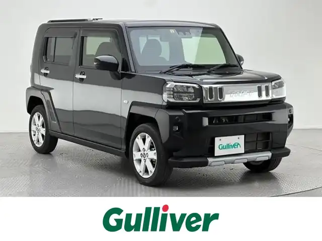 ダイハツ タフト G ターボ クロムベンチャー 兵庫県 2023(令5)年 1.8万km ブラックマイカメタリック 社外メモリナビ/(CD/DVD/SD/Bluetooth/フルセグ)/・ＡＣＣ/・ＰＣＳ/・アイドリングストップ/・スマートクルーズパック/・コーナーセンサー/・ドライブレコーダー/・バックカメラ/・シートヒーター/・スカイフィールトップ/・ルーフレール/・ドアバイザー　/・純正フロアマット/・ＬＥＤヘッドライト/・LEDフォグランプ/・純正15インチAW