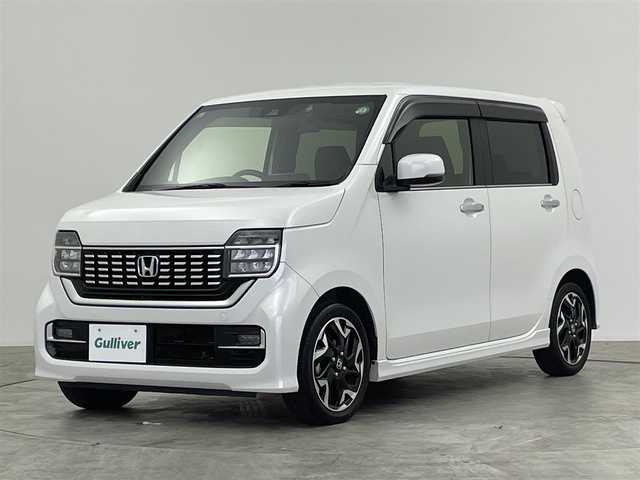ホンダ Ｎ ＷＧＮ カスタム Lターボ ホンダS 群馬県 2020(令2)年 3万km プラチナホワイトパール 雹害 純正７インチナビ　バックカメラ　レーダークルーズコントロール　レーンキープアシスト　衝突軽減ブレーキ　シートヒーター　オートブレーキホールド　前後ドライブレコーダー　ＥＴＣ　コーナーセンサー　禁煙車