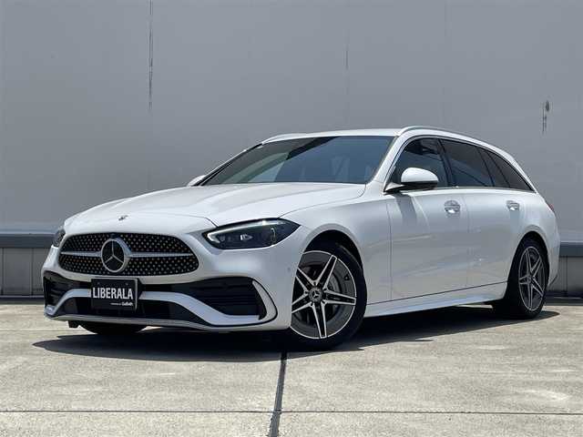 メルセデス・ベンツ Ｍ・ベンツ Ｃ２２０ｄ ステーションワゴン アバンギャルドAMGライン 東京都 2024(令6)年 1万km 白 ワンオーナー/ETC/パワーバックドア/プッシュスタート/クルーズコントロール/アイドリングストップ/フルセグテレビ