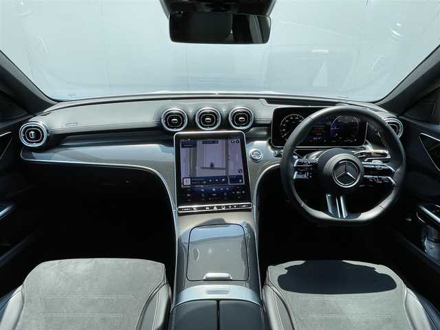 メルセデス・ベンツ Ｍ・ベンツ Ｃ２２０ｄ ステーションワゴン アバンギャルドAMGライン 東京都 2024(令6)年 1万km 白 ワンオーナー/ETC/パワーバックドア/プッシュスタート/クルーズコントロール/アイドリングストップ/フルセグテレビ