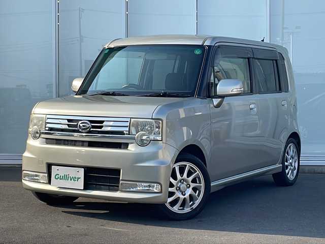 ダイハツ ムーヴ コンテ カスタム RS 神奈川県 2009(平21)年 8.1万km シャンパンゴールドメタリック ・純正メモリーナビ　/・Ｂｌｕｅｔｏｏｔｈ　/・ＤＶＤ　ＣＤ　/・ワンセグＴＶ　/・ＥＴＣ　/・スマートキー　/・パワーエントリーシート　/・オートエアコン　/・純正アルミホイール　/・純正サイドバイザー　/・純正フロアマット/・フォグランプ