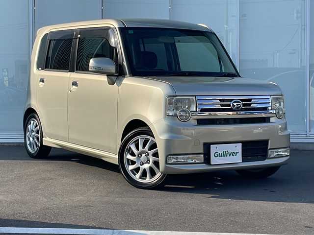 ダイハツ ムーヴ コンテ カスタム RS 神奈川県 2009(平21)年 8.1万km シャンパンゴールドメタリック ・純正メモリーナビ　/・Ｂｌｕｅｔｏｏｔｈ　/・ＤＶＤ　ＣＤ　/・ワンセグＴＶ　/・ＥＴＣ　/・スマートキー　/・パワーエントリーシート　/・オートエアコン　/・純正アルミホイール　/・純正サイドバイザー　/・純正フロアマット/・フォグランプ