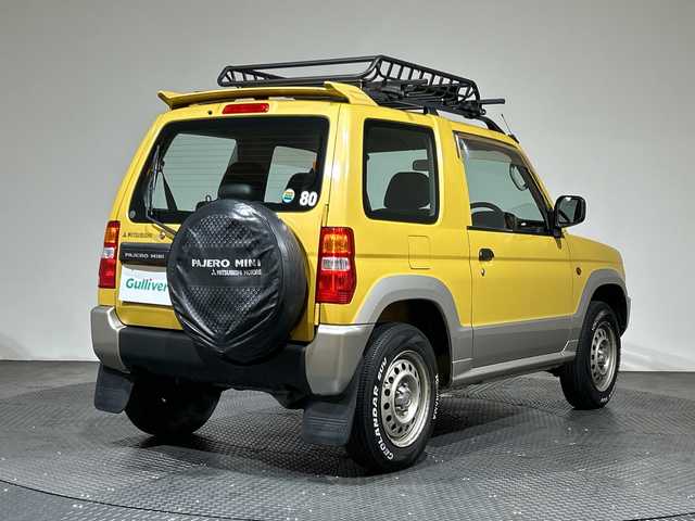 三菱 パジェロ ミニ X 愛媛県 1999(平11)年 10万km イエロー