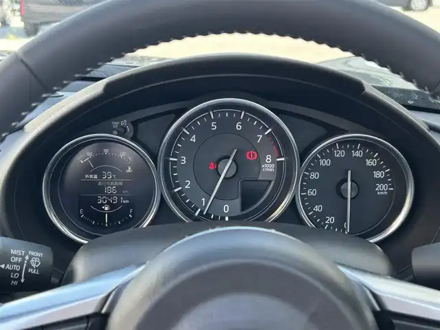 マツダ ロードスター S 滋賀県 2022(令4)年 3.1万km ジェットブラックマイカ 純正カーオーディオ/(FM/AM/USB/AUX)/ETC/積込冬タイヤ/プリクラッシュブレーキアシスト	/スマート・シティブレーキサポート（後退時）（ＳＣＢＳ）/ブラインドスポットモニタリング（ＢＳＭ）/リアクロストラフィックアラート（ＲＣＴＡ）/レーンキープアシスト	/リアパーキングセンサー/電動格納ミラー/革巻きステアリング/ステアリングスイッチ/オートライト/LEDヘッドライト/マニュアルエアコン/プッシュスタート/スマートキー/社外フロアマット