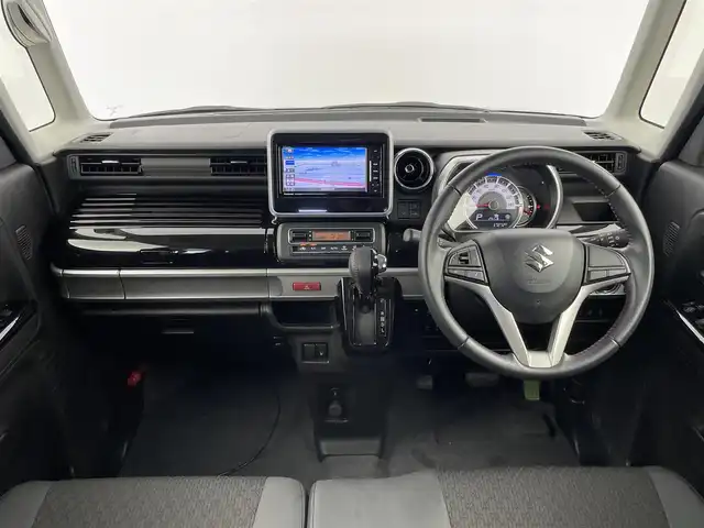 スズキ スペーシア カスタム HYBRID XS 千葉県 2018(平30)年 3.8万km ブルーイッシュブラックパール3 スズキセーフティサポート/・衝突軽減ブレーキ/・レーンキープアシスト/・コーナーセンサー/・横滑り防止装置/純正7インチSDナビ/CD DVD BT MSV フルセグ/全方位カメラ/両側パワースライドドア/LEDオートライト/シートヒーター/純正15インチアルミホイール/ステアリングスイッチ/革巻きステアリング/ドアバイザー/スマートキー/プッシュスタート