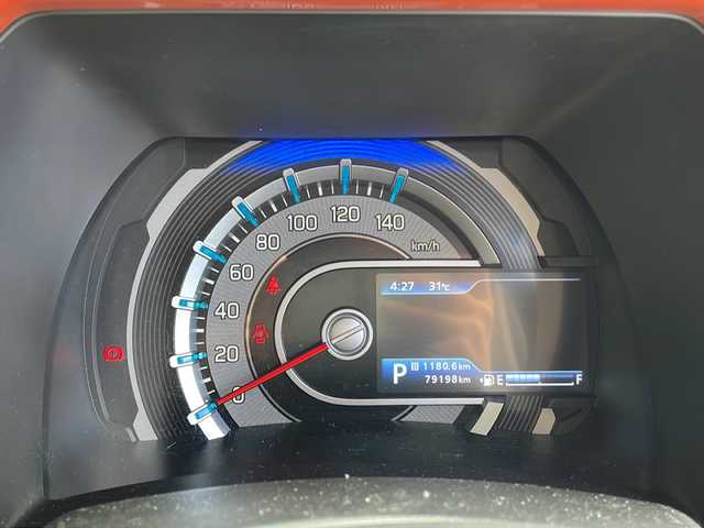 スズキ ハスラー HYBRID G 沖縄県 2021(令3)年 8万km バーミリオンオレンジ/ガンメタリック2トーン ハイブリッド　/コーナーセンサー　/バックカメラ　/エンジンスタートボタン　/パワーウインドウ　/パワーステアリング　/スマートキー　/Ｂｌｕｅｔｏｏｔｈ　/ＥＴＣ　/ＤＶＤ　/シートヒーター