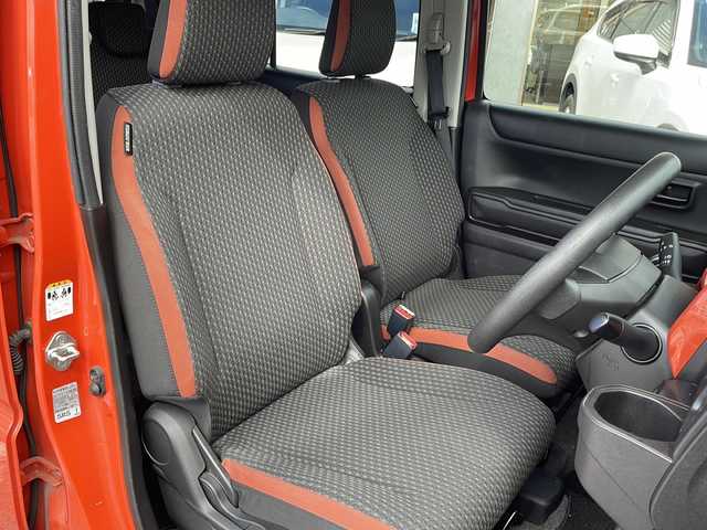 スズキ ハスラー HYBRID G 沖縄県 2021(令3)年 8万km バーミリオンオレンジ/ガンメタリック2トーン ハイブリッド　/コーナーセンサー　/バックカメラ　/エンジンスタートボタン　/パワーウインドウ　/パワーステアリング　/スマートキー　/Ｂｌｕｅｔｏｏｔｈ　/ＥＴＣ　/ＤＶＤ　/シートヒーター