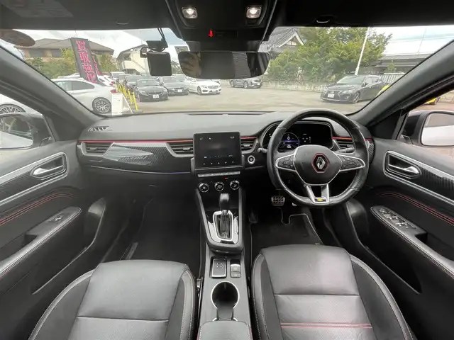 ルノー ルノー アルカナ RSライン E-テックハイブリッド 栃木県 2023(令5)年 2.7万km パール ワンオーナー/AppleCarPlay/ACC/パーキングアシスト/全方位カメラ/ETC/ハーフレザー/パワーシート/シートヒーター/ステアリングヒーター/クリアランスソナー/アクティブブレーキ/レーンキープ/BSM/アンビエント