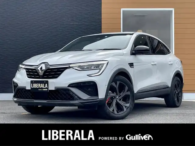 ルノー ルノー アルカナ RSライン E-テックハイブリッド 栃木県 2023(令5)年 2.7万km パール ワンオーナー/AppleCarPlay/ACC/パーキングアシスト/全方位カメラ/ETC/ハーフレザー/パワーシート/シートヒーター/ステアリングヒーター/クリアランスソナー/アクティブブレーキ/レーンキープ/BSM/アンビエント