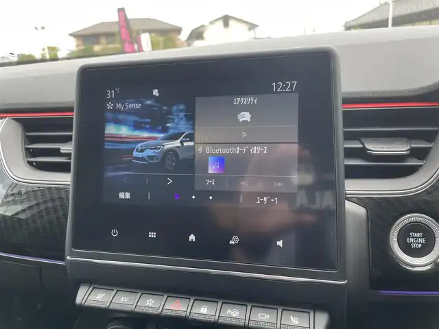 ルノー ルノー アルカナ RSライン E-テックハイブリッド 栃木県 2023(令5)年 2.7万km パール ワンオーナー/AppleCarPlay/ACC/パーキングアシスト/全方位カメラ/ETC/ハーフレザー/パワーシート/シートヒーター/ステアリングヒーター/クリアランスソナー/アクティブブレーキ/レーンキープ/BSM/アンビエント