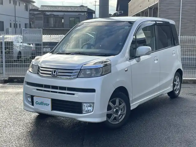 ホンダ ライフ ディーバ スマートスタイル 福島県 2011(平23)年 8.7万km プレミアムホワイトパール ワンオーナー/純正メモリーナビ/CD/DVD/USB/SD/ワンセグTV/社外13インチAW(純正AW＋夏タイヤ積込)/バックカメラ/キセノンライト/フォグライト/スマートキー/ドアバイザー/フロアマット/ETC