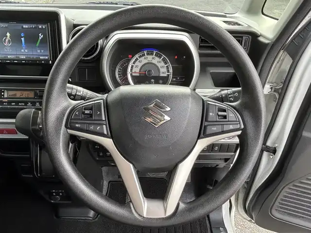 スズキ スペーシア カスタム HYBRID GS 三重県 2020(令2)年 5.7万km ピュアホワイトP 登録時56/200km/社外ナビ（ＦＭ／ＡＭ／ＣＤ／Ｂｌｕｅｔｏｏｔｈ／ワンセグＴＶ）/バックカメラ/ドライブレコーダー/ＥＴＣ/シートヒーター/レーダークルーズコントロール/片側Ｐスライドドア/禁煙車/パーキングアシスト/レーンキープアシスト/プリクラッシュ/横滑り防止装置/盗難防止装置/ハンズフリー/プッシュスタート/ベンチシート/フォグランプ(LED)/AUTOライト(LED)/電格ミラー