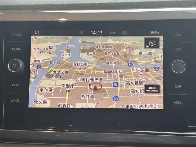 フォルクスワーゲン ポロ TSIハイライン 高知県 2018(平30)年 2.8万km シルバー フルセグテレビ/クルーズコントロール/バックカメラ/衝突軽減ブレーキ/横滑り防止/オートライト/プッシュスタート/MTモード付AT/アイドリングストップ