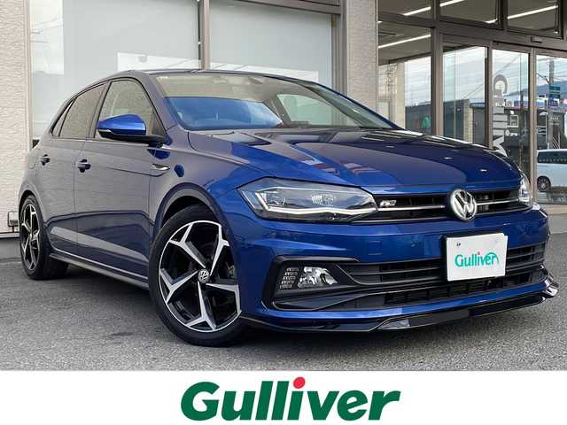 フォルクスワーゲン ポロ TSI Rライン 大阪府 2019(令1)年 3.8万km リーフブルーメタリック ワンオーナー/衝突被害軽減ブレーキ/レーダークルーズコントロール/ブラインドスポットモニタ/純正ナビ フルセグTV CD DVD BT/バックカメラ/コーナーセンサー/スマートキー 2個/前後ドラレコ/2.0ETC/フロントスポイラー/17インチ アルミホイール/パーキングアシスト/パドルシフト/LEDオートヘッドライト/前後フォグライト/W サイド カーテン エアバッグ/保証書 ナビ取説/禁煙車
