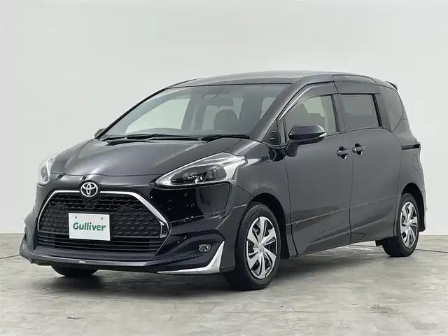 トヨタ シエンタ G クエロ 群馬県 2019(令1)年 3.9万km ブラックマイカ モデリスタエアロ　純正９インチナビ　衝突軽減ブレーキ　車線逸脱警報　両側パワースライドドア　オートマチックハイビーム　ＬＥＤヘッドライト　ドライブレコーダー　ビルトインＥＴＣ　クリアランスソナー