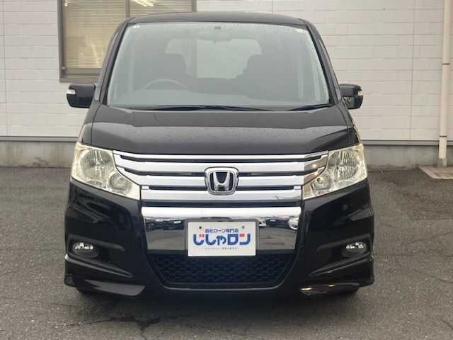 ホンダ ステップワゴン スパーダ S 三重県 2012(平24)年 9.9万km プレミアムブラキッシュパール (株)IDOMが運営する【じしゃロン四日市店】の自社ローン専用車両になります。こちらは現金またはオートローンご利用時の価格です。自社ローンご希望の方は別途その旨お申付け下さい/ギャザーズ製純正ナビ＜VXM-128VS＞/(ワンセグTV/CD/DVD/USB)/LEDヘッドライト/オートライト/片側パワースライドドア/パドルシフト/純正フロアマット/純正16インチアルミホイール/オートエアコン/リモコンキー