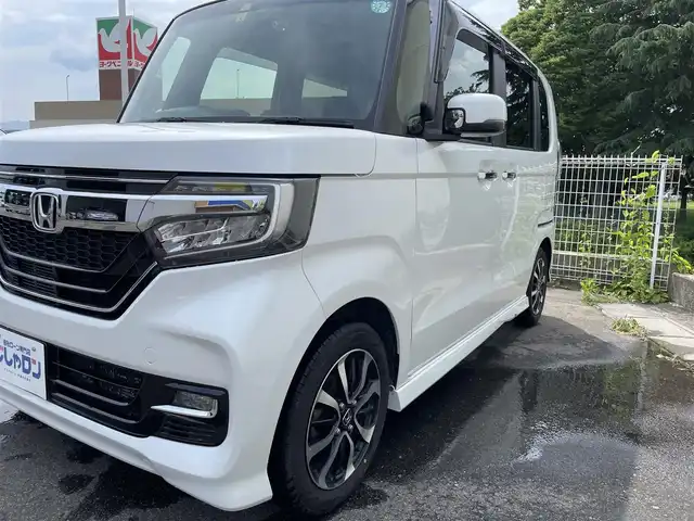 ホンダ Ｎ ＢＯＸ カスタム G L ホンダセンシング 福島県 2018(平30)年 13.1万km プラチナホワイトパール (株)IDOMが運営する【じしゃロン福島店】の自社ローン専用車両になります。こちらは現金またはオートローンご利用時の価格です。自社ローンご希望の方は別途その旨お申付け下さい/純正ギャザズＳＤナビ/フルセグテレビ/バックカメラ/レーダークルーズコントロール/衝突軽減システム/レーンキープアシスト/ＬＥＤヘッドライト/片側パワスラ/ＥＴＣ/Ｆフォグランプ/ドアバイザー