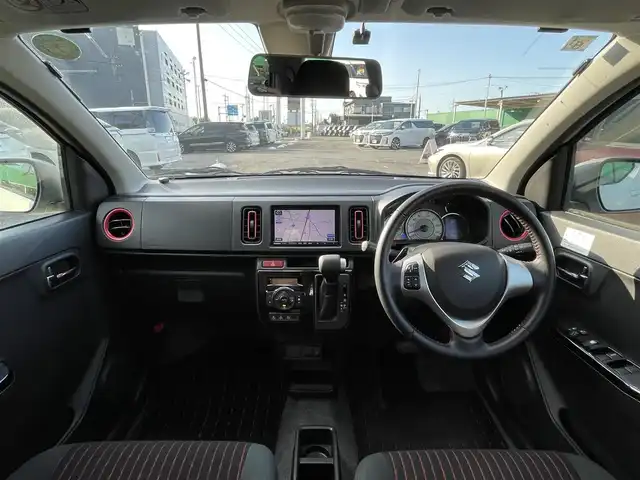 スズキ アルト ターボRS 千葉県 2015(平27)年 5.7万km パールホワイト レーダーブレーキサポート/5AGS/社外SDナビ【CN-R301Z】/・CD/DVD/MSV/Bluetooth/フルセグ/バックカメラ/スマートキー/運転席シートヒーター/パドルシフト/純正LEDヘッドライト/フォグランプ/純正15インチアルミホイール/ビルトインETC/本革巻きステアリング/ドアバイザー