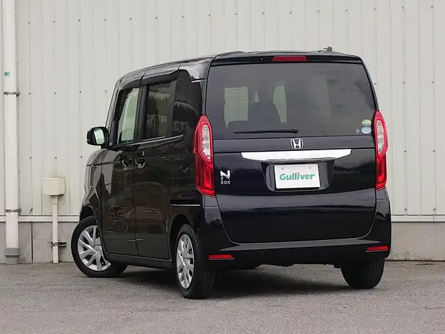 ホンダ Ｎ ＢＯＸ G 山形県 2019(令1)年 3.8万km クリスタルブラックパール ワンオーナー/純正カーオーディオ/　　【CD AUX AM/FM】/両側スライドドア/LEDヘッドライト/チップアップシート/アイドリングストップ/電動格納ウィンカーミラー/フロアマット/ドアバイザ―/スマートキー×2