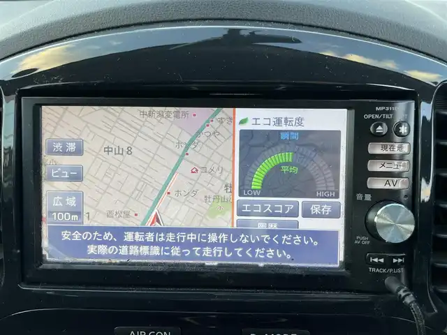 日産 ジューク 16GT FOUR 新潟県 2012(平24)年 16.6万km ラディアントレッド ４WD/ターボ/フルオートタイマー/メモリナビ/ワンセグテレビ/バックカメラ/ドアバイザー/ETC/純正ホイール夏タイヤ装着/純正フロアマット/Bluetooth/電動格納ドアミラー
