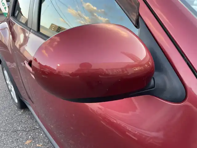 日産 ジューク 16GT FOUR 新潟県 2012(平24)年 16.6万km ラディアントレッド ４WD/ターボ/フルオートタイマー/メモリナビ/ワンセグテレビ/バックカメラ/ドアバイザー/ETC/純正ホイール夏タイヤ装着/純正フロアマット/Bluetooth/電動格納ドアミラー