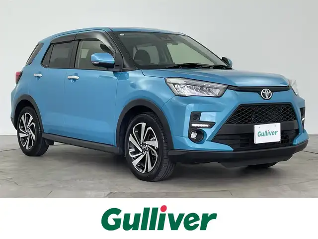 トヨタ ライズ Z 大分県 2023(令5)年 0.9万km ターコイズブルーマイカメタリック ワンオーナー/純正ディスプレイオーディオ/トヨタセーフティーセンス/スマートアシスト/コーナーセンサー/バックカメラ/オートブレーキホールド/純正アルミホイル17インチ/純正フロアマット/電動格納ミラー/LEDヘッドライト/革巻ステアリング/HDMI入力端子/USB入力端子/ビルトインETC