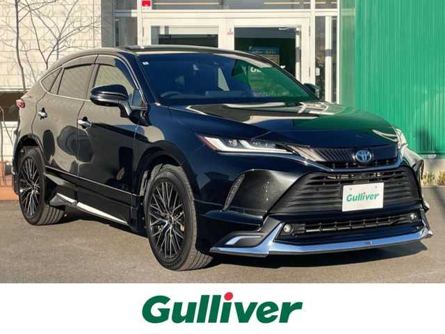 トヨタ ハリアー ハイブリッド Z 青森県 2020(令2)年 4.1万km プレシャスブラックパール 4WD/JBLプレミアムサウンド/純正12.3インチナビ・フルセグTV/OPパノラミックビューモニター/カラーヘッドアップディスプレイ/パワーバックドア/デジタルインナーミラー/合皮コンビシート/運転席パワーシート/セーフティセンス/プリクラッシュセーフティ/レーダークルーズコントロール/レーントレーシングアシスト/アダプティブハイビーム/ブラインドスポットモニター/クリアランスソナー/純正ドライブレコーダー/OP AC100V1500W/ビルトインETC2.0/LEDヘッドライト/LEDフォグランプ/社外19インチアルミ/モデリスタエアロ