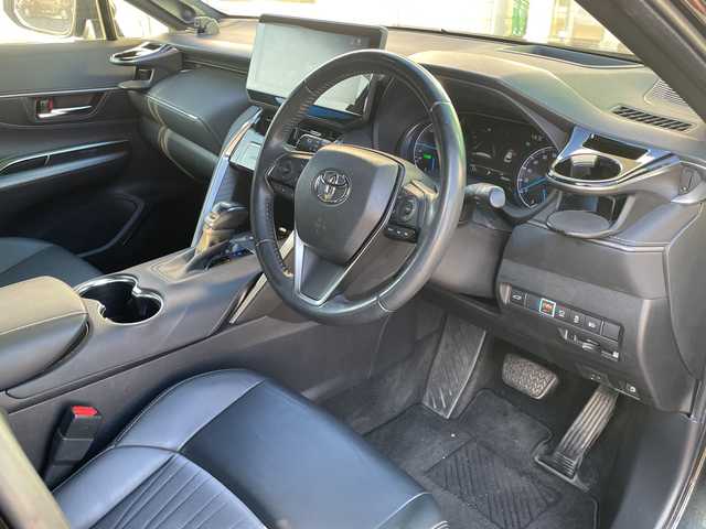 トヨタ ハリアー ハイブリッド Z 青森県 2020(令2)年 4.1万km プレシャスブラックパール 4WD/JBLプレミアムサウンド/純正12.3インチナビ・フルセグTV/OPパノラミックビューモニター/カラーヘッドアップディスプレイ/パワーバックドア/デジタルインナーミラー/合皮コンビシート/運転席パワーシート/セーフティセンス/プリクラッシュセーフティ/レーダークルーズコントロール/レーントレーシングアシスト/アダプティブハイビーム/ブラインドスポットモニター/クリアランスソナー/純正ドライブレコーダー/OP AC100V1500W/ビルトインETC2.0/LEDヘッドライト/LEDフォグランプ/社外19インチアルミ/モデリスタエアロ