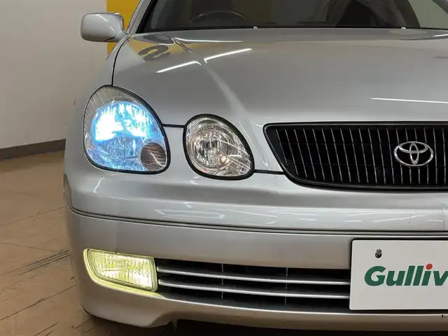 トヨタ アリスト V300 ベルテックエディション 群馬県 1998(平10)年 6.4万km シルバーM サンルーフ/クルーズコントロール/前席パワーシート/HIDヘッドライト/フォグランプ/ETC/ドライブレコーダー/純正フロアマット/純正17インチAW/純正カーオーディオ