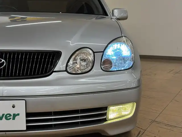 トヨタ アリスト V300 ベルテックエディション 群馬県 1998(平10)年 6.4万km シルバーM サンルーフ/クルーズコントロール/前席パワーシート/HIDヘッドライト/フォグランプ/ETC/ドライブレコーダー/純正フロアマット/純正17インチAW/純正カーオーディオ