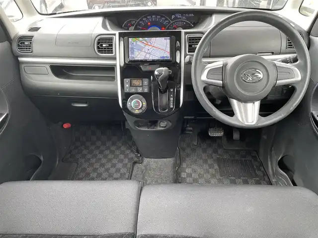 ダイハツ タント カスタム X 宮城県 2015(平27)年 15.1万km パールホワイトⅢ KENWOODナビ/・CD/DVD/BT/MDV-D302/プッシュスタート /スマートキー
