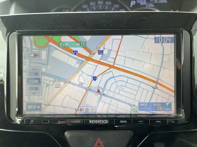 ダイハツ タント カスタム X 宮城県 2015(平27)年 15.1万km パールホワイトⅢ KENWOODナビ/・CD/DVD/BT/MDV-D302/プッシュスタート /スマートキー