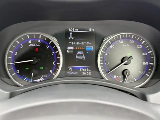 日産 スカイライン ハイブリッド 350GT FOUR TypeSP 道南・函館 2014(平26)年 8.8万km ブラックパール ・純正ＨＤＤナビ（ＣＤ、ＤＶＤ，ＴＶ）/・フルセグＴＶ/・全方位カメラ/・衝突軽減ブレーキ/・クルーズコントロール/・前後コーナーセンサー/・前席パワーシート/・前席シートヒーター/・純正エンジンスターター/・スペアキー/・プッシュスタート/・冬タイヤ積込（純正ＡＷ）/・純正フロアマット
