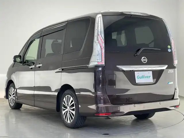 日産 セレナ HWS S HV Vセレ +Sefty Aセーフ 愛知県 2015(平27)年 5.3万km インペリアルアンバーP 純正８型ナビ　フルセグＴＶ　ＤＶＤ　全方位カメラ　ＥＴＣ　クルコン　エマージェンシーブレーキ　衝突軽減装置　車線逸脱　コーナーセンサー　ＬＥＤオートライト　フォグランプ　両側パワースライドドア　禁煙車